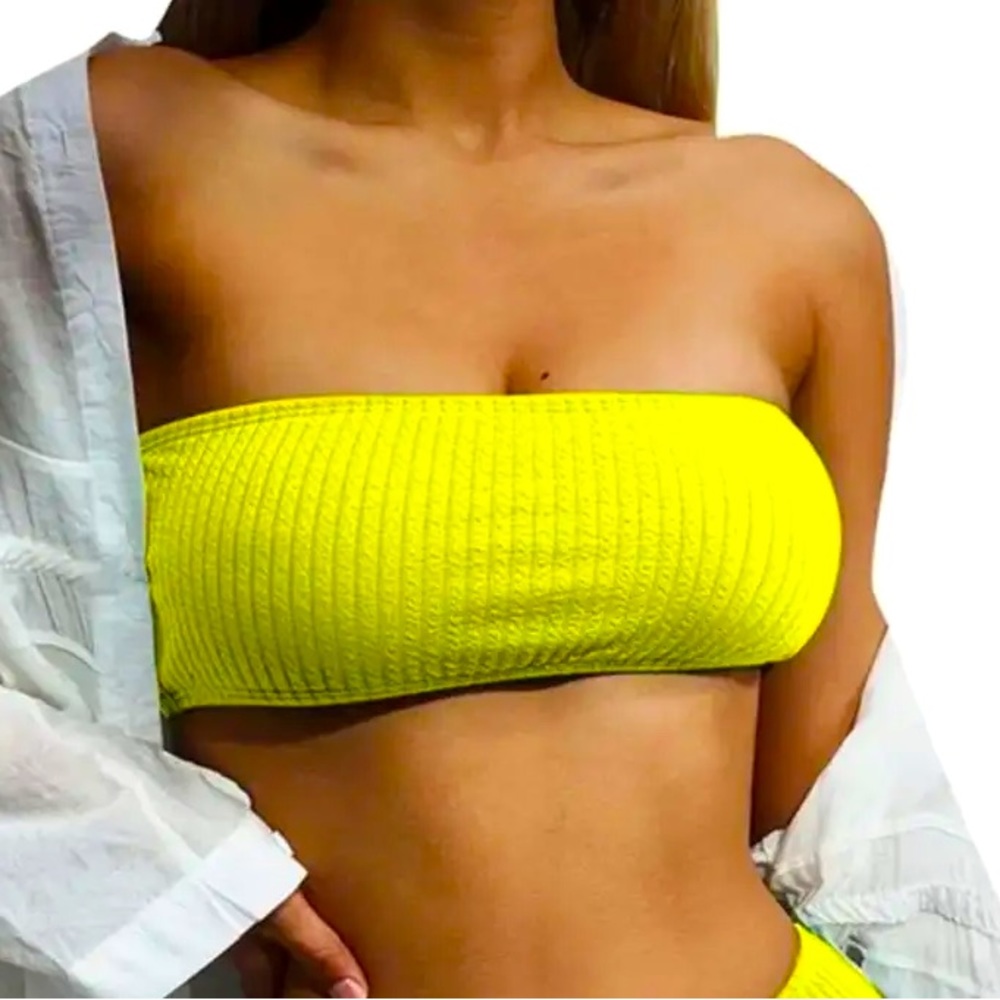 Good American Crinkle Basic Bandeau